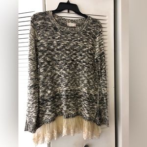 Altier’d State Sweater, black/beige, Size S/M